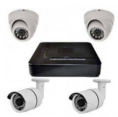комплект видеонаблюдения Орбита AHD-604