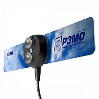 антенна тв комнатная цифровая bas-5111-5v micro digital с усилителем эфирная для dvb-t2 рэмо   фото