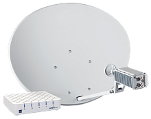  комплект спутникового интернета триколор  ( "gemini i" (a3ccc "skyedgeii-c-0.76/ka") без  кронштейн  фото