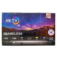 телевизор 32" 4k tv 4k-3500   безрамочный экран,  t2/s2/ci+ (простой)  фото