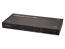 hdmi сплиттер 4х4 switch splitter receiver (cat5)  фото