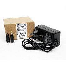 блок питания live-power lp225 12в, 2a,  штекер 5.5*2,5мм + 2 насадки (4,0*1,7 / 5,5*1,35), шнур 1 м  фото