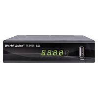 Ресивер цифровой World Vision T624D5 эфирный DVB-T2/C тв приставка бесплатное тв тюнер медиаплеер от магазина Электроника GA