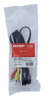 шнур  3rca - 3rca 1,5 м   rexant  фото