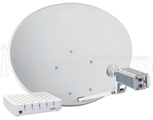  комплект спутникового интернета триколор  ( "gemini i" (a3ccc "skyedgeii-c-0.76/ka") без  кронштейн  фото