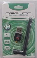 wi-fi адаптер орбита ot-pck01 (wd-307), частота 2,4 ггц  150 мбит/с, usb 2.0 разъем  фото