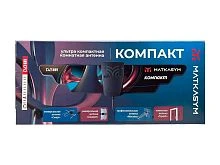 антенна тв комнатная цифровая компакт malkatech эфирная для dvb-t2 телевидения  фото